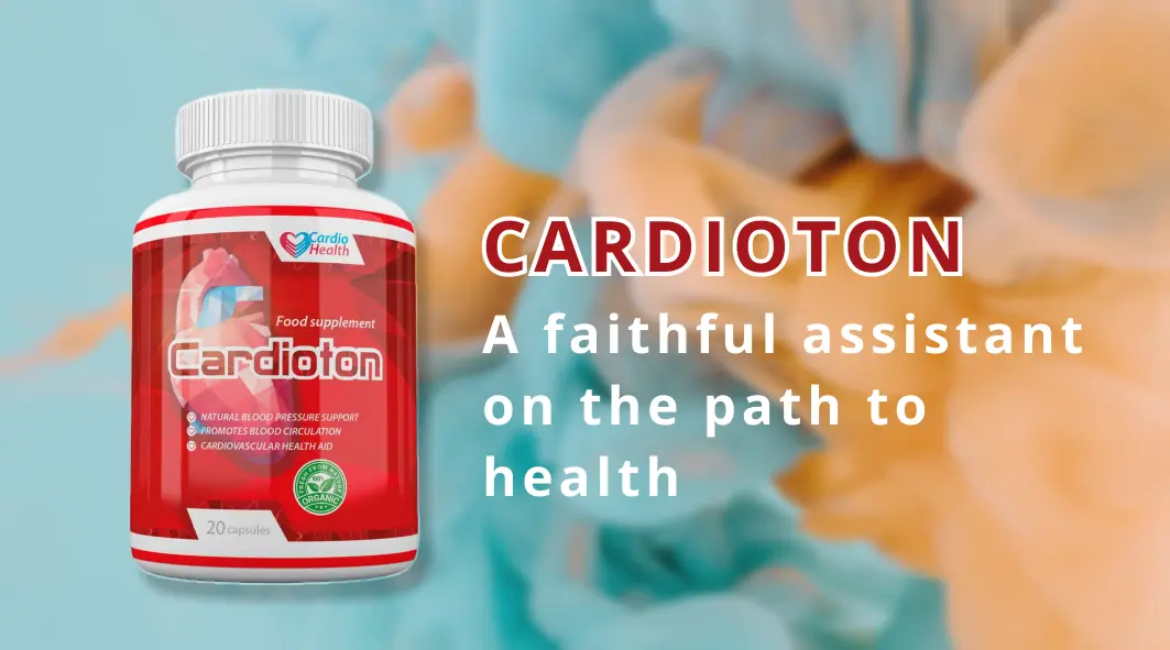 Cardioton Supplement Package Front View